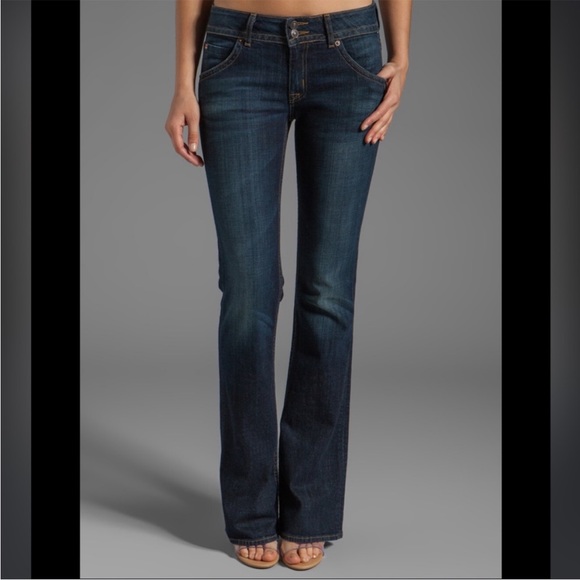 Hudson Jeans Bootcut Style Size 24 Excellent Condition Dark Blue Wash Pants - Picture 2 of 6